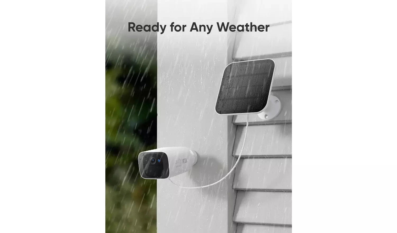 eufy SoloCam C210 2K Wireless Security Camera + Solar Panel eufy