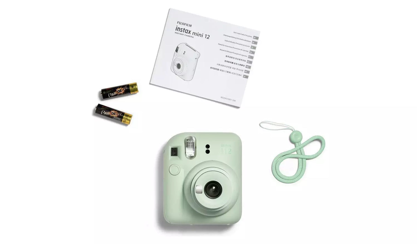 Fujifilm Instax Mini 12 Instant Camera – Green (New) Fujifilm