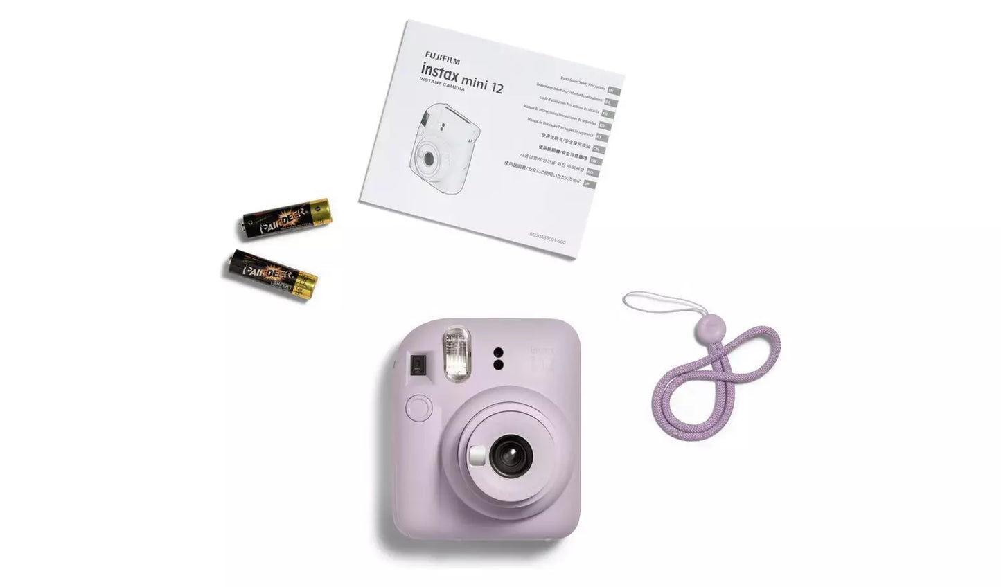 Fujifilm Instax Mini 12 Instant Camera – Purple (New) Fujifilm
