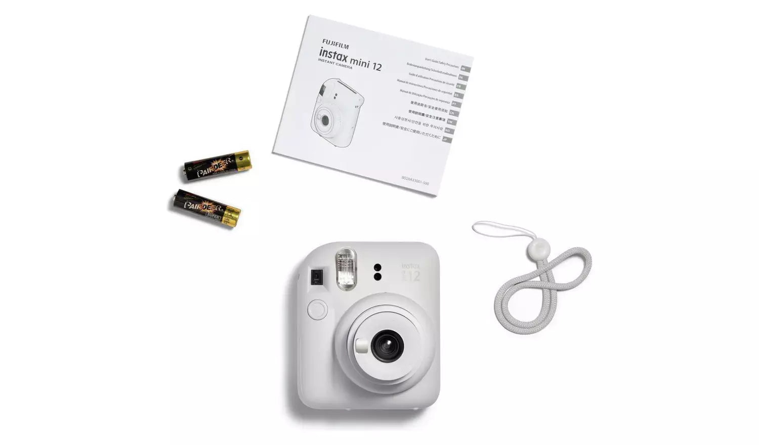 Fujifilm Instax Mini 12 Instant Camera – White (New) Fujifilm