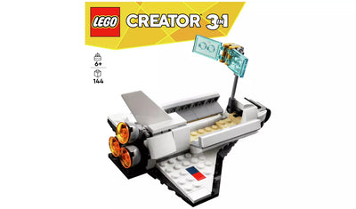 LEGO Creator 3 in 1 Space Shuttle & Spaceship Toys | Ages 6+ | Model 31134 | NEW LEGO