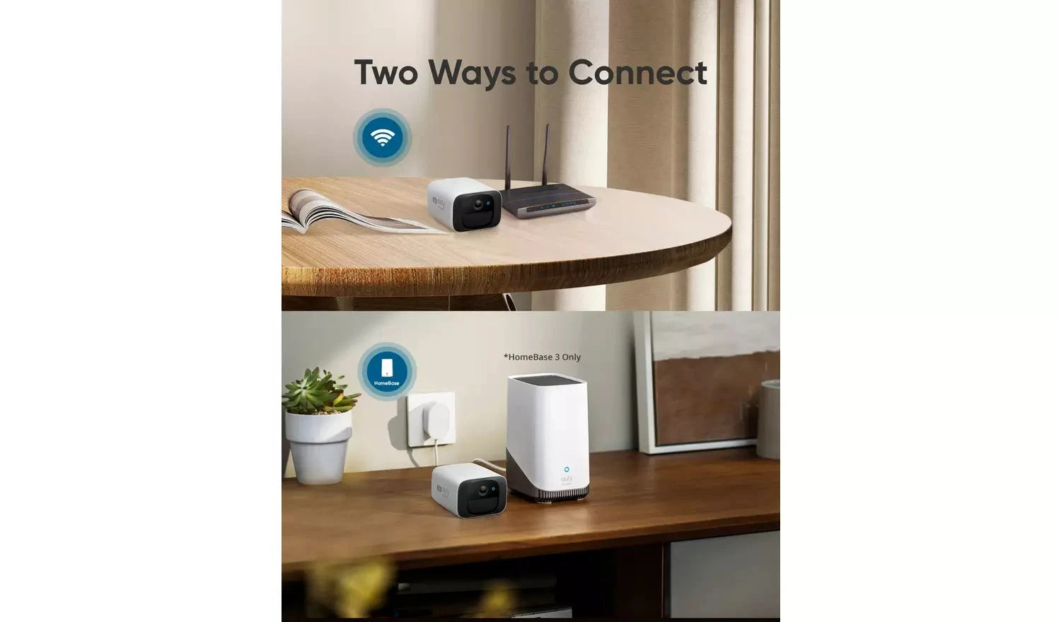 eufy SoloCam C210 2K Wireless Security Camera + Solar Panel eufy