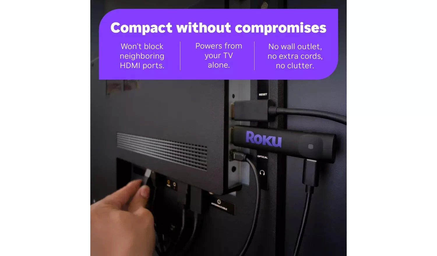 Roku HD Streaming Stick with Voice Remote Roku