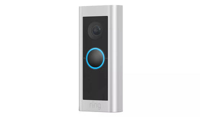 Ring Pro 2 Video Doorbell (Hardwired) – Silver Ring
