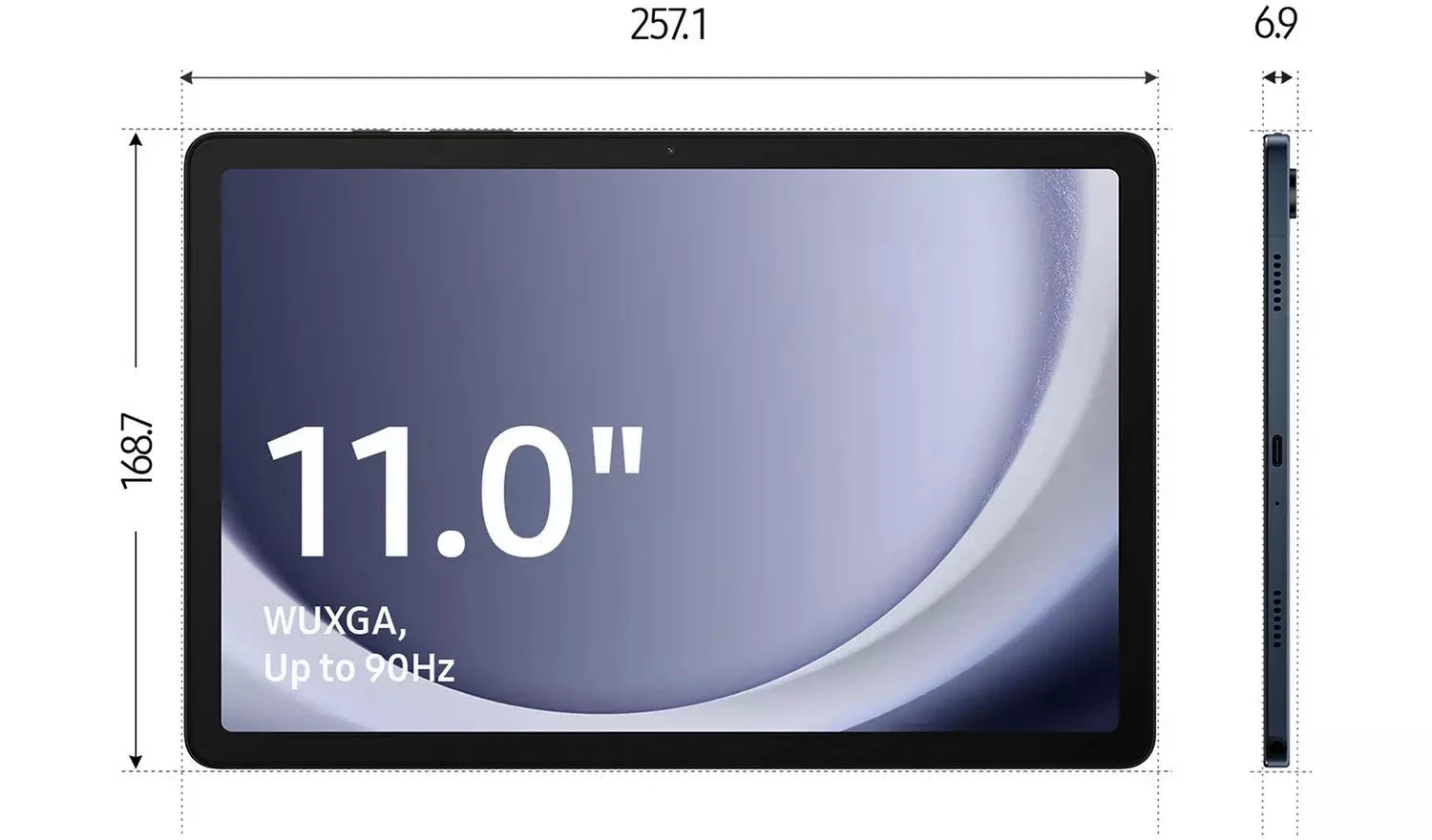 Samsung Galaxy Tab A9+ 11-inch Wi-Fi Tablet – 64GB, Navy (New) Samsung