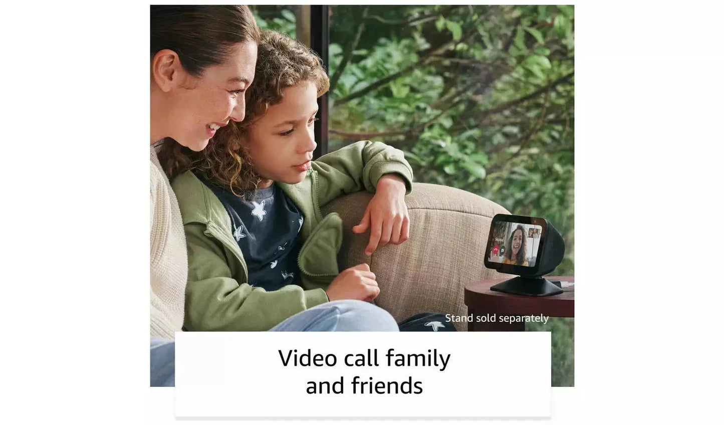 Amazon Echo Show 5 (3rd Gen) Smart Speaker with Alexa – Black (New) - Funkifone