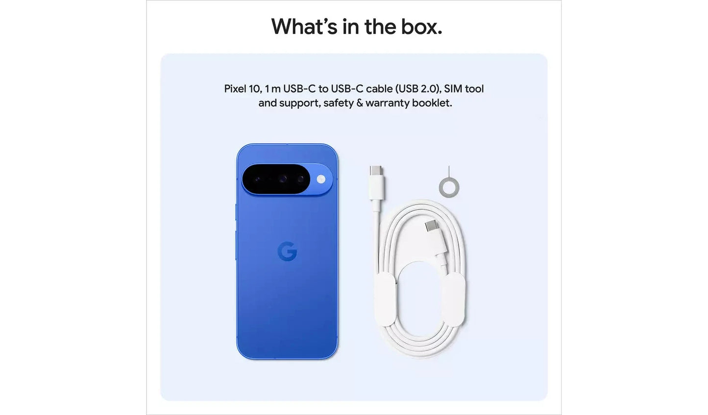 Google Pixel 10 5G 256GB Obsidian –SIM-Free AI Mobile Phone (New) - Funkifone