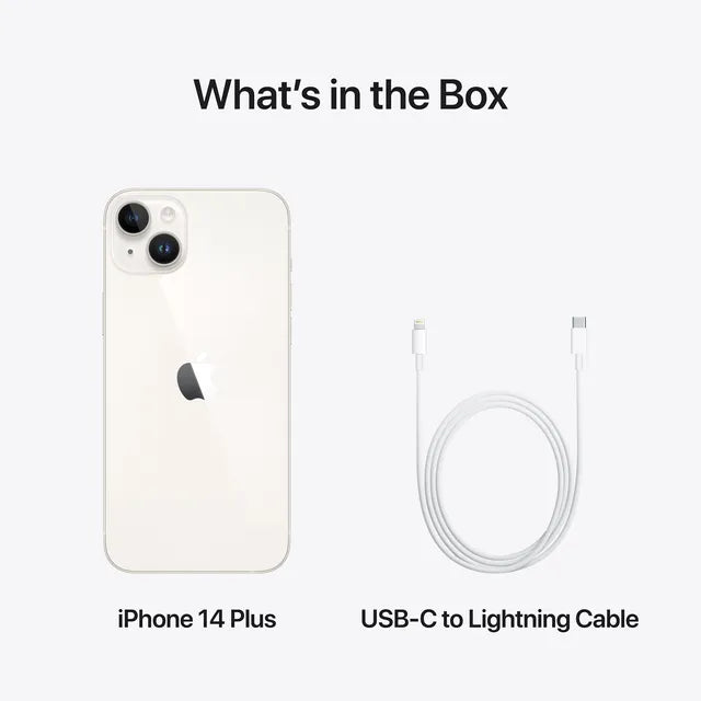 Apple iPhone 14 Plus 5G 128GB Starlight - Unlocked Grade A