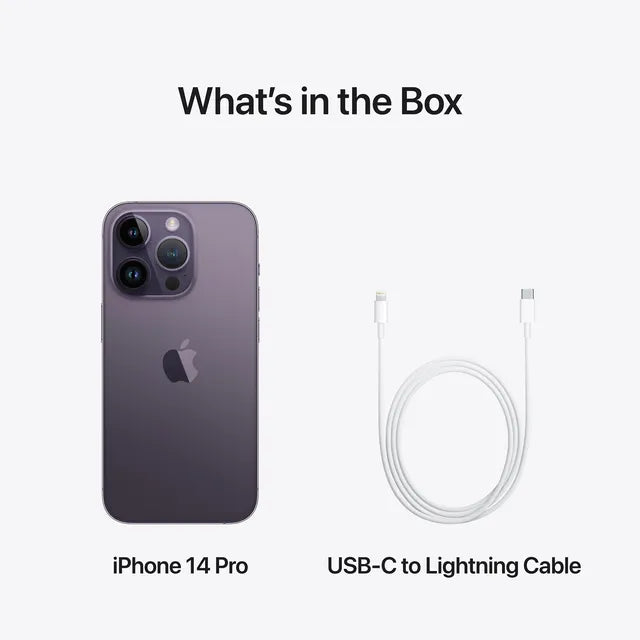 Apple iPhone 14 Pro 5G 128GB Deep Purple - Unlocked Grade A