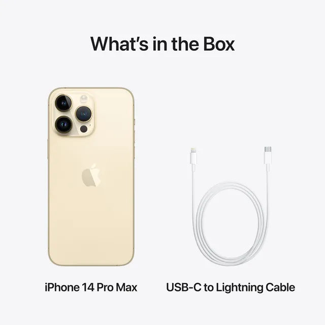 Apple iPhone 14 Pro Max 5G 128GB Gold- Unlocked Grade A