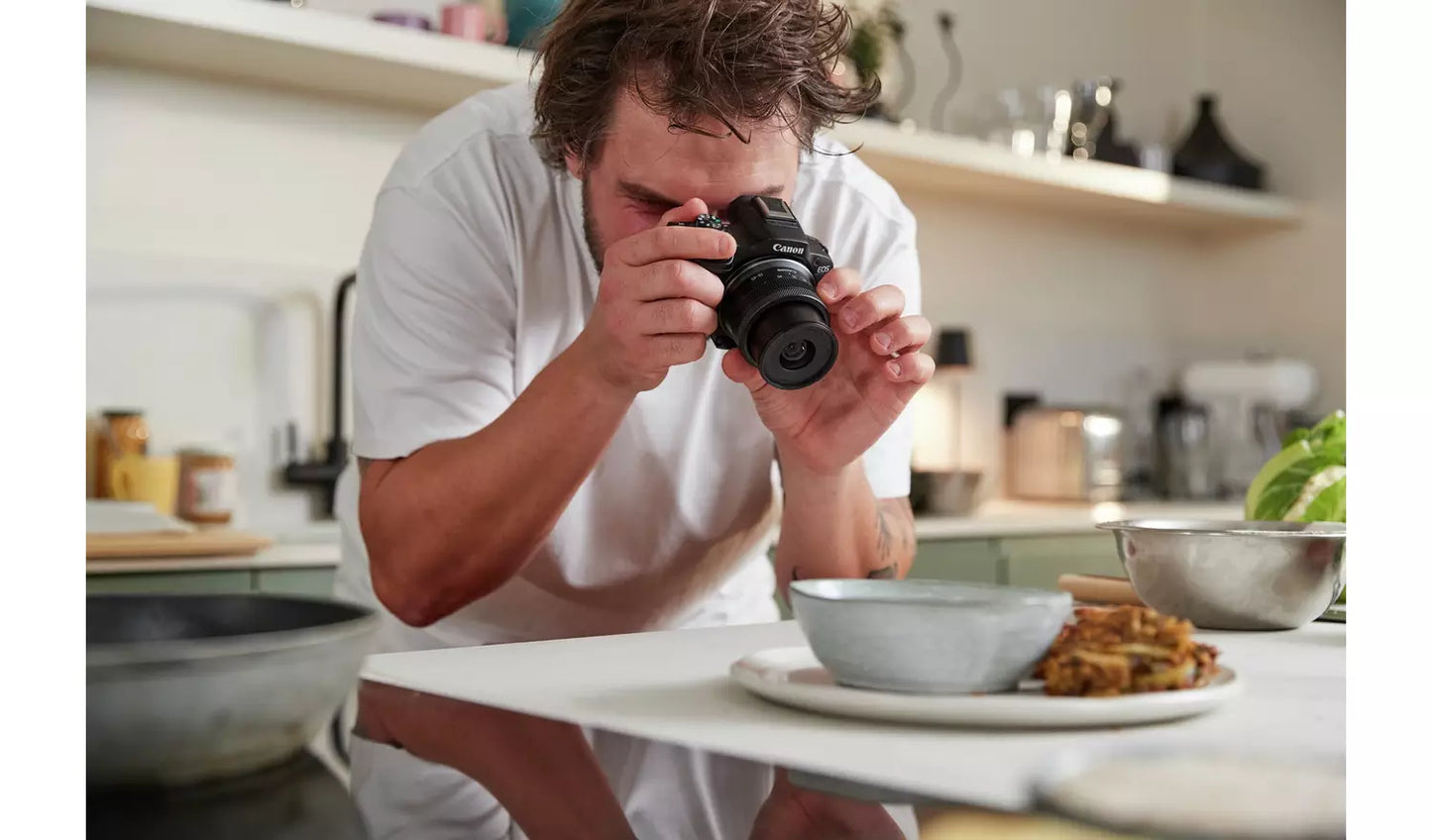 Canon EOS R50 Mirrorless Camera with RF-S 18–45mm Lens Canon