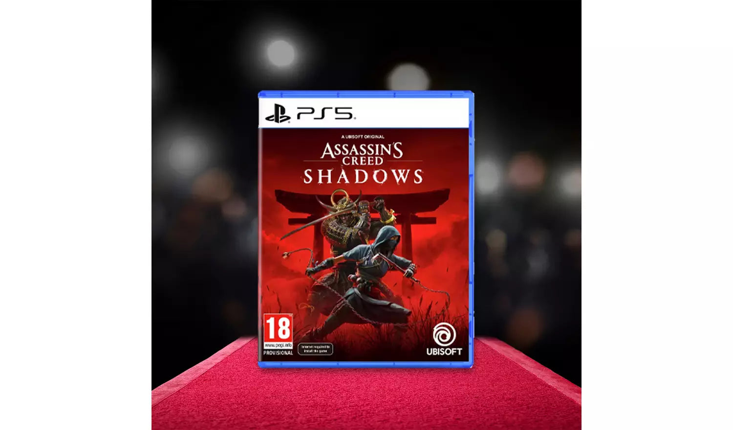 Assassin’s Creed Shadows – PS5 | Physical Disc | 18+ | Feudal Japan Adventure (New) PS5