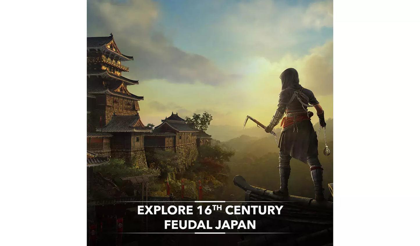 Assassin’s Creed Shadows – PS5 | Physical Disc | 18+ | Feudal Japan Adventure (New) PS5