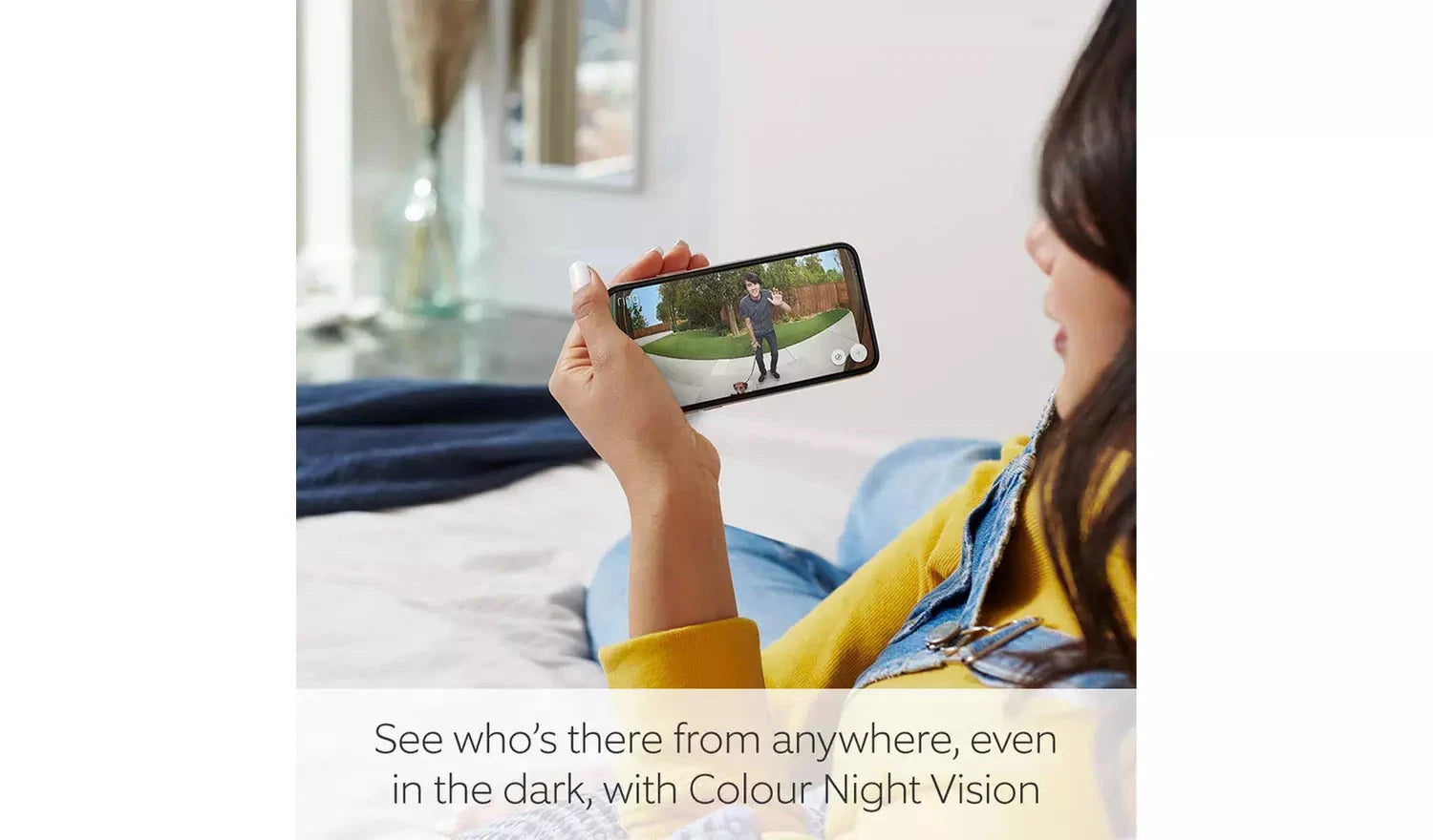 Ring Pro 2 Video Doorbell (Hardwired) – Silver Ring