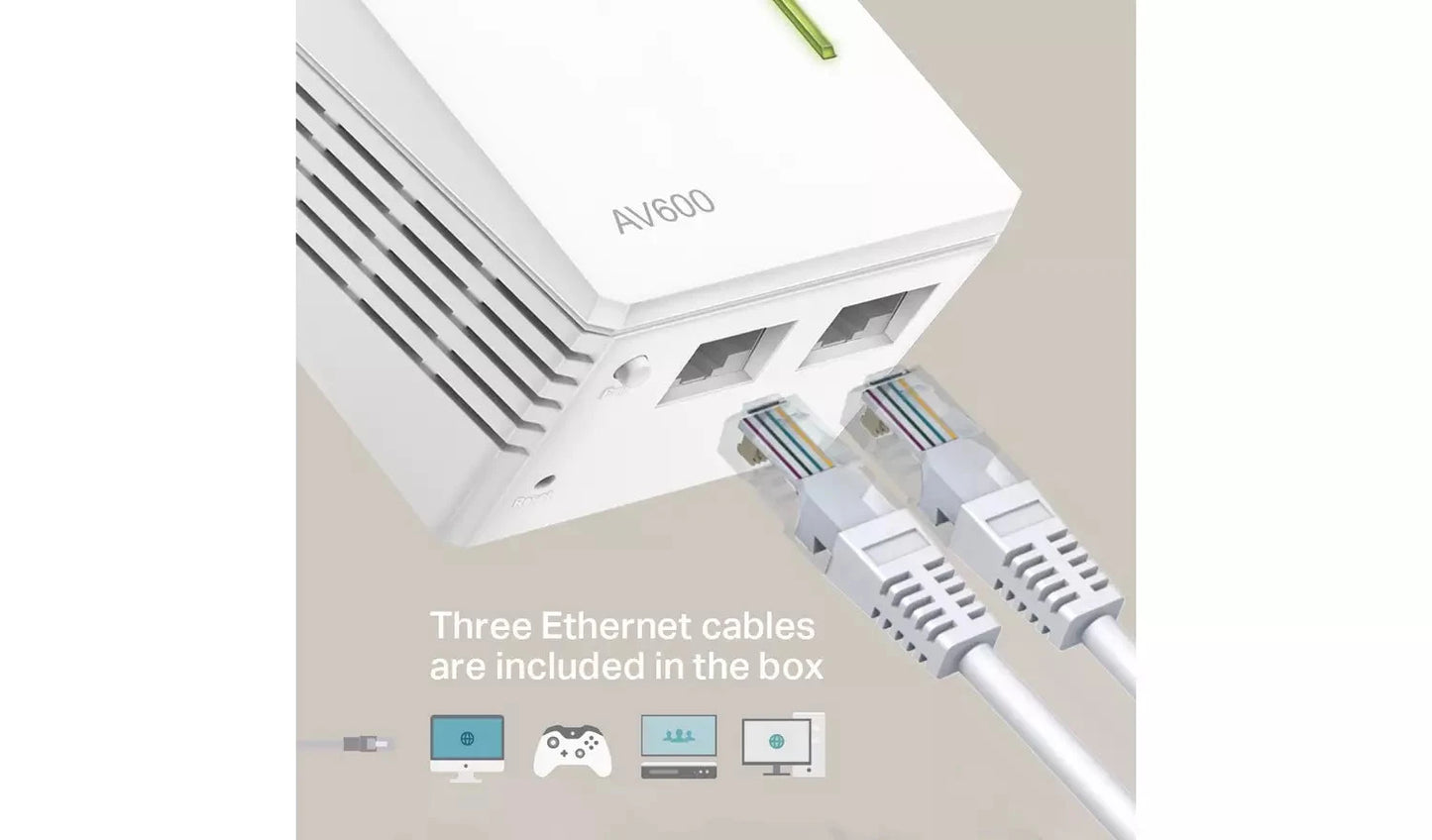 TP-Link TL-WPA4220 KIT AV600 Powerline Wi-Fi Extender Starter Kit TP Link