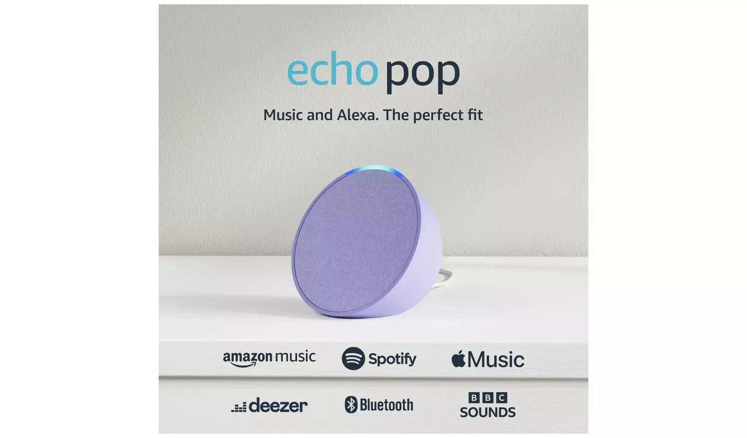 Amazon Echo Pop 2023 Smart Speaker with Alexa – Black - Funkifone