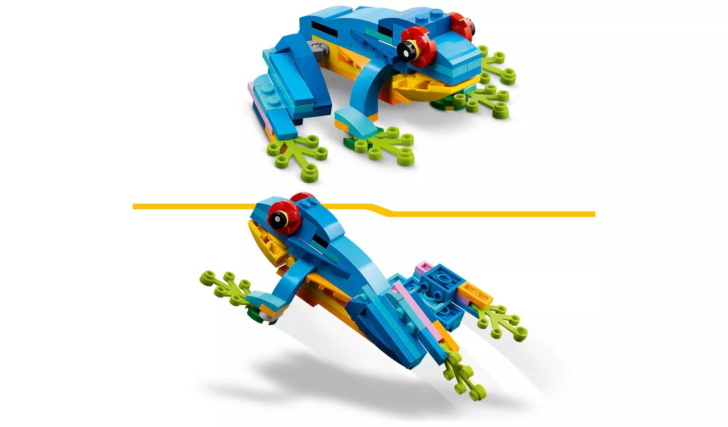 LEGO Creator 3in1 Exotic Parrot Animals Building Toy | Ages 7+ | Model 31136 | New LEGO