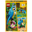 LEGO Creator 3in1 Exotic Parrot Animals Building Toy | Ages 7+ | Model 31136 | New LEGO