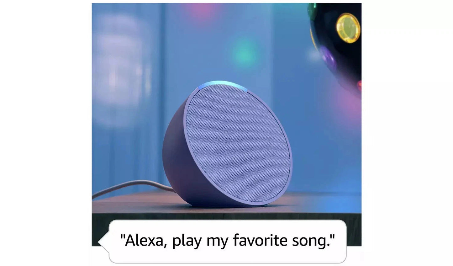 Amazon Echo Pop 2023 Smart Speaker with Alexa – Black - Funkifone