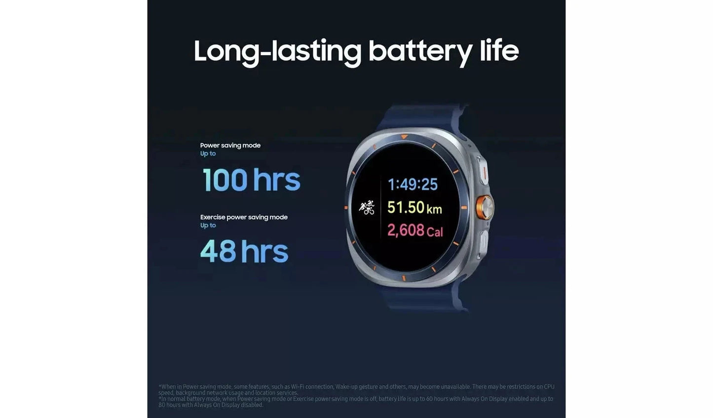 Samsung Galaxy Watch Ultra 2025 – 47mm Smartwatch, Titanium Silver(New) Samsung