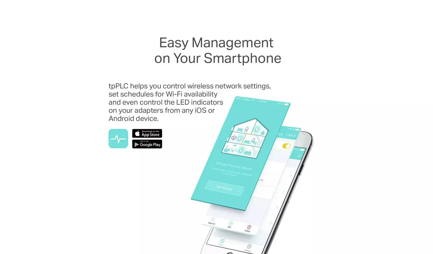 TP-Link TL-WPA4220 KIT AV600 Powerline Wi-Fi Extender Starter Kit TP Link