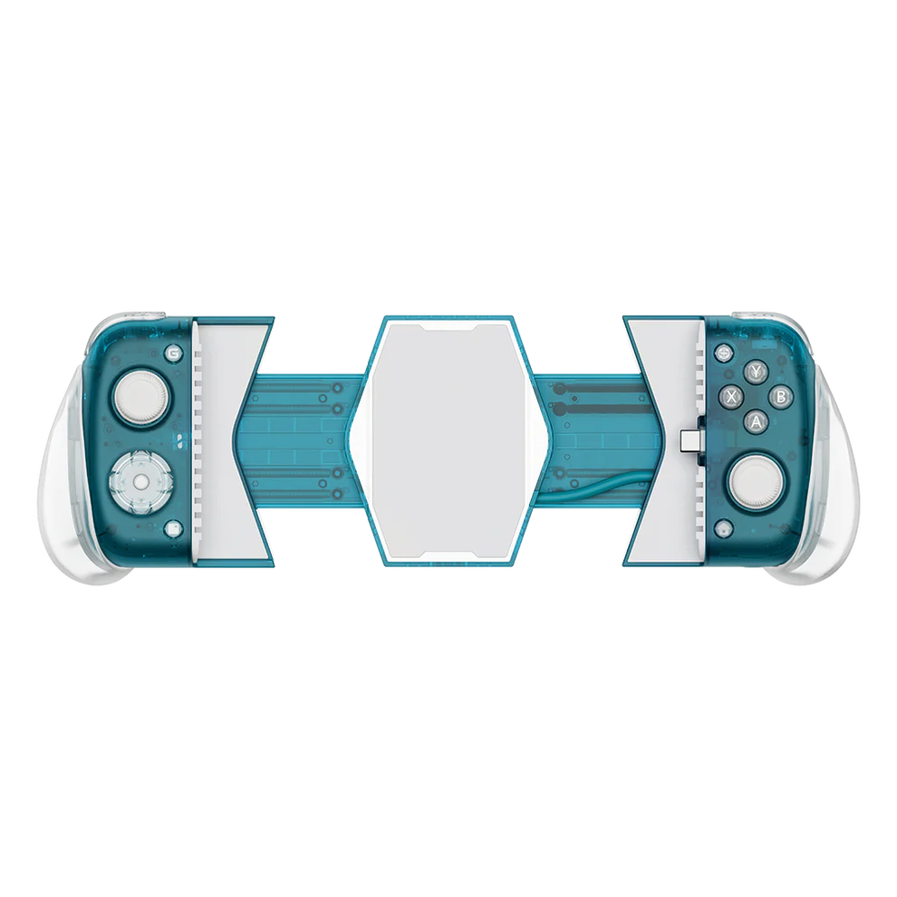 GameSir X3 Pro Mobile Gamepad Blue White – Stretchable, Integrated Cooler (New) GameSir