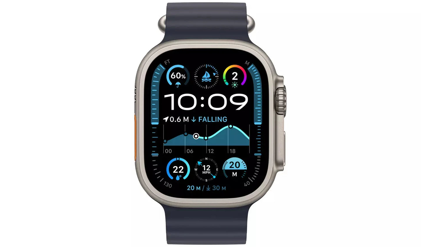 Apple Watch Ultra 2 49mm Ocean band Black - (New) - Funkifone