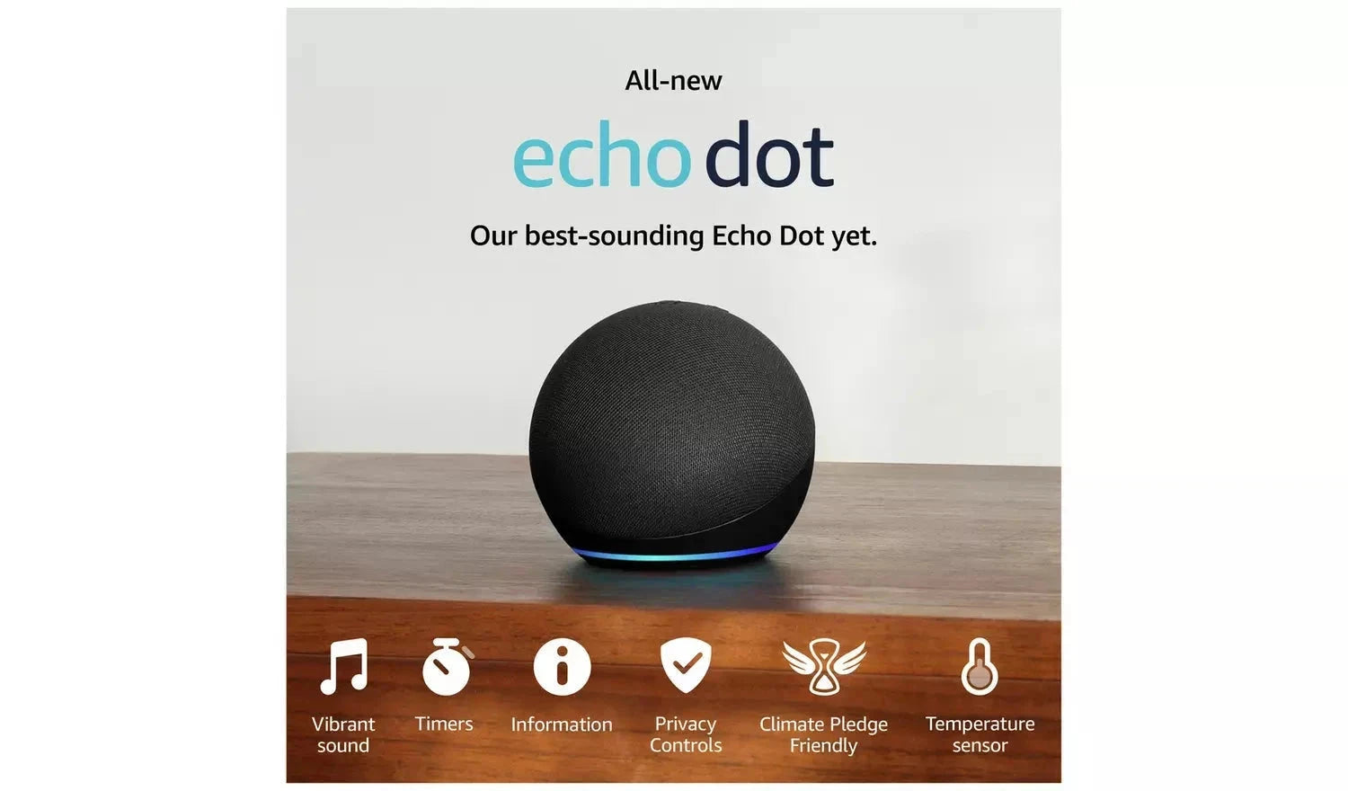 Amazon Echo Dot 5 Smart Speaker – White (New) - Funkifone