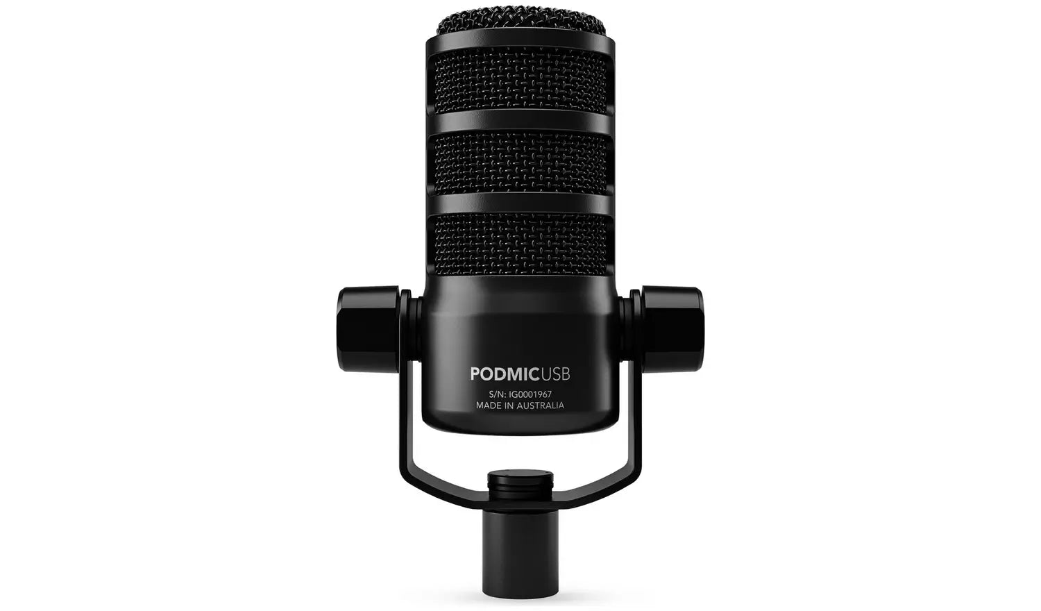 Rode PodMic USB Dynamic Broadcast Microphone – Black (New) RØDE