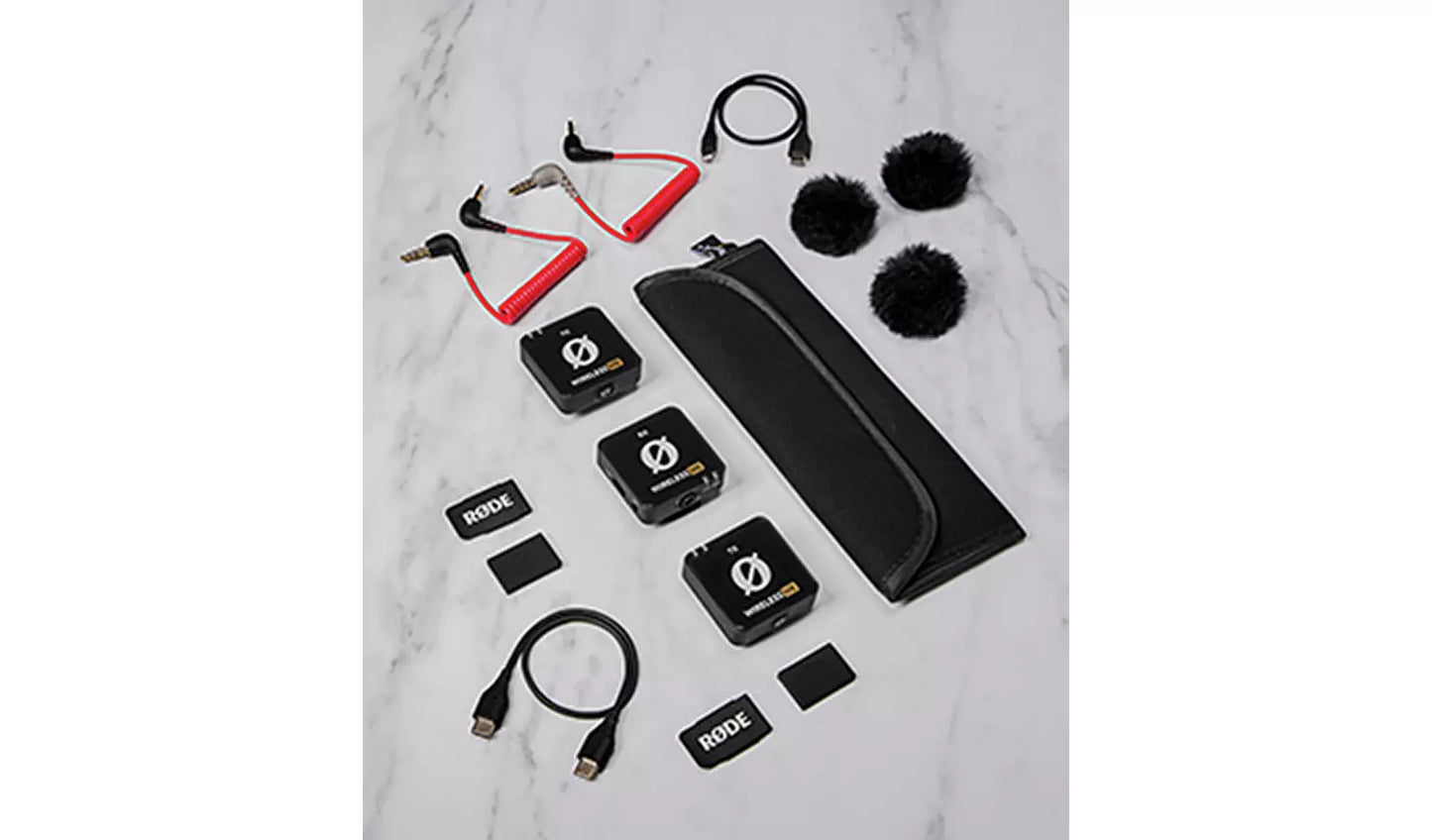RØDE Wireless ME Dual Portable Wireless Microphone Kit – Black (New) RØDE