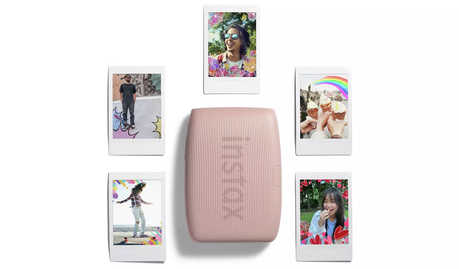 instax mini Link 3 Smartphone Printer - Rose Pink (New) Fujifilm