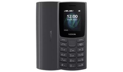 Nokia 105 Mobile Phone – Charcoal Unlocked Feature Phone (New) Nokia