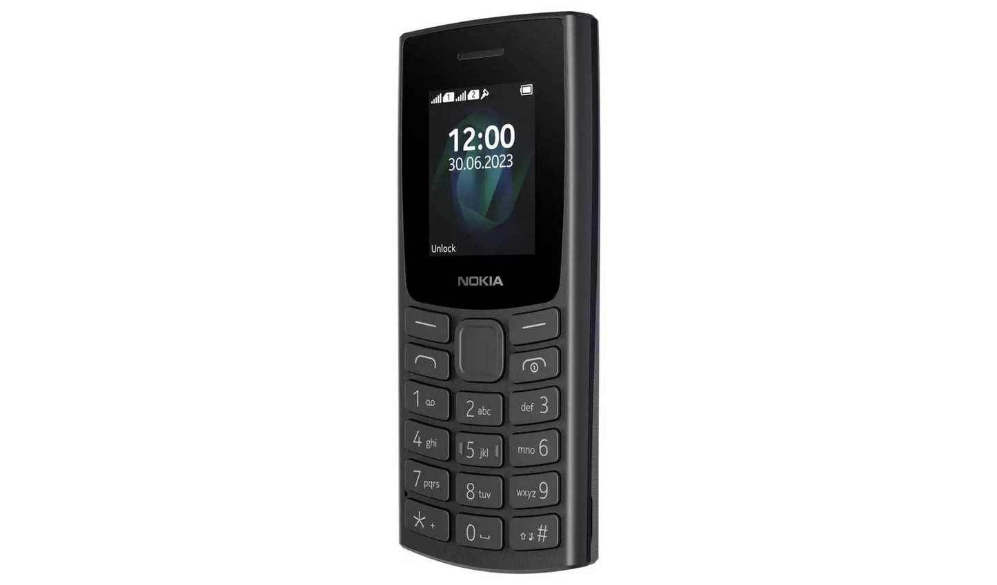 Nokia 105 Mobile Phone – Charcoal Unlocked Feature Phone (New) Nokia