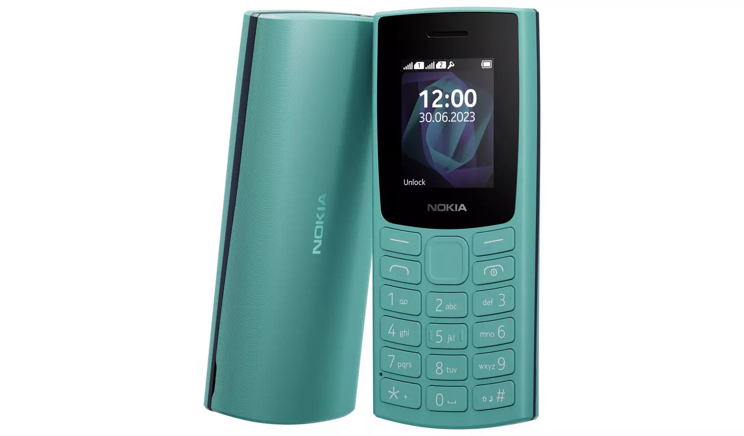 Nokia 105 Mobile Phone – Cyan Unlocked Feature Phone (New) Nokia