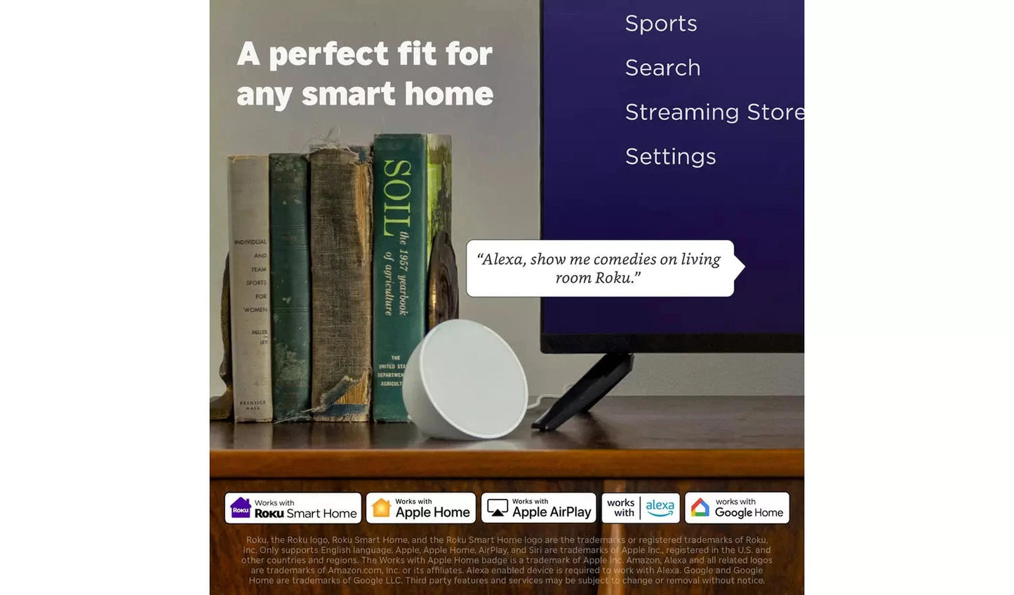 Roku 4K Streaming Stick+ | Portable Streaming Device with Long-Range Wi-Fi and Voice Control Roku