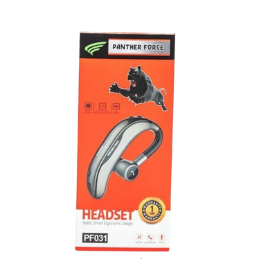 PANTHER FORCE BLUETOOTH HANDSFREE HEADSET CURVED 17HRS- PF31 My Store
