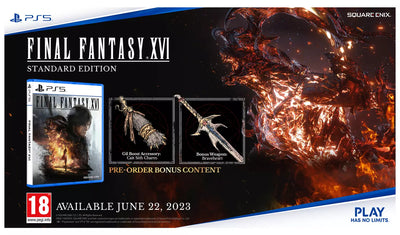 Final Fantasy XVI | PS5 | Physical Disc | 18+ (Excellent Condition) PS5