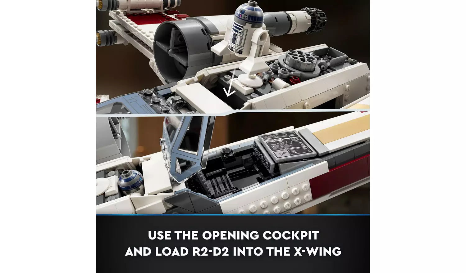 LEGO Star Wars UCS X-Wing Starfighter Set for Adults | Ages 18+ | Model 75355 | NEW LEGO