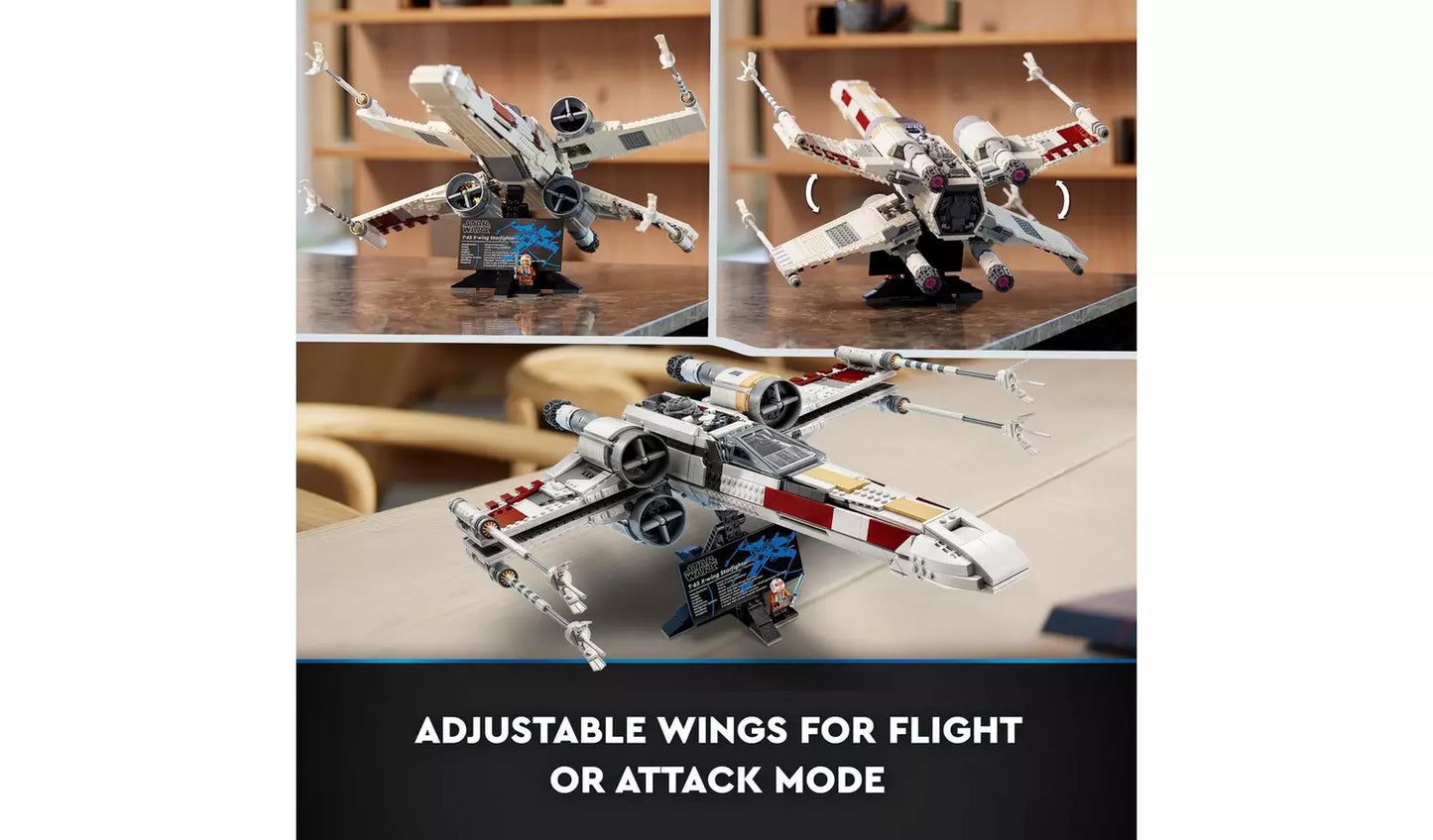 LEGO Star Wars UCS X-Wing Starfighter Set for Adults | Ages 18+ | Model 75355 | NEW LEGO