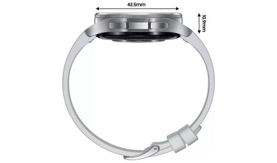 Samsung Galaxy Watch 6 Classic – 43mm Smartwatch, Silver (New) Samsung