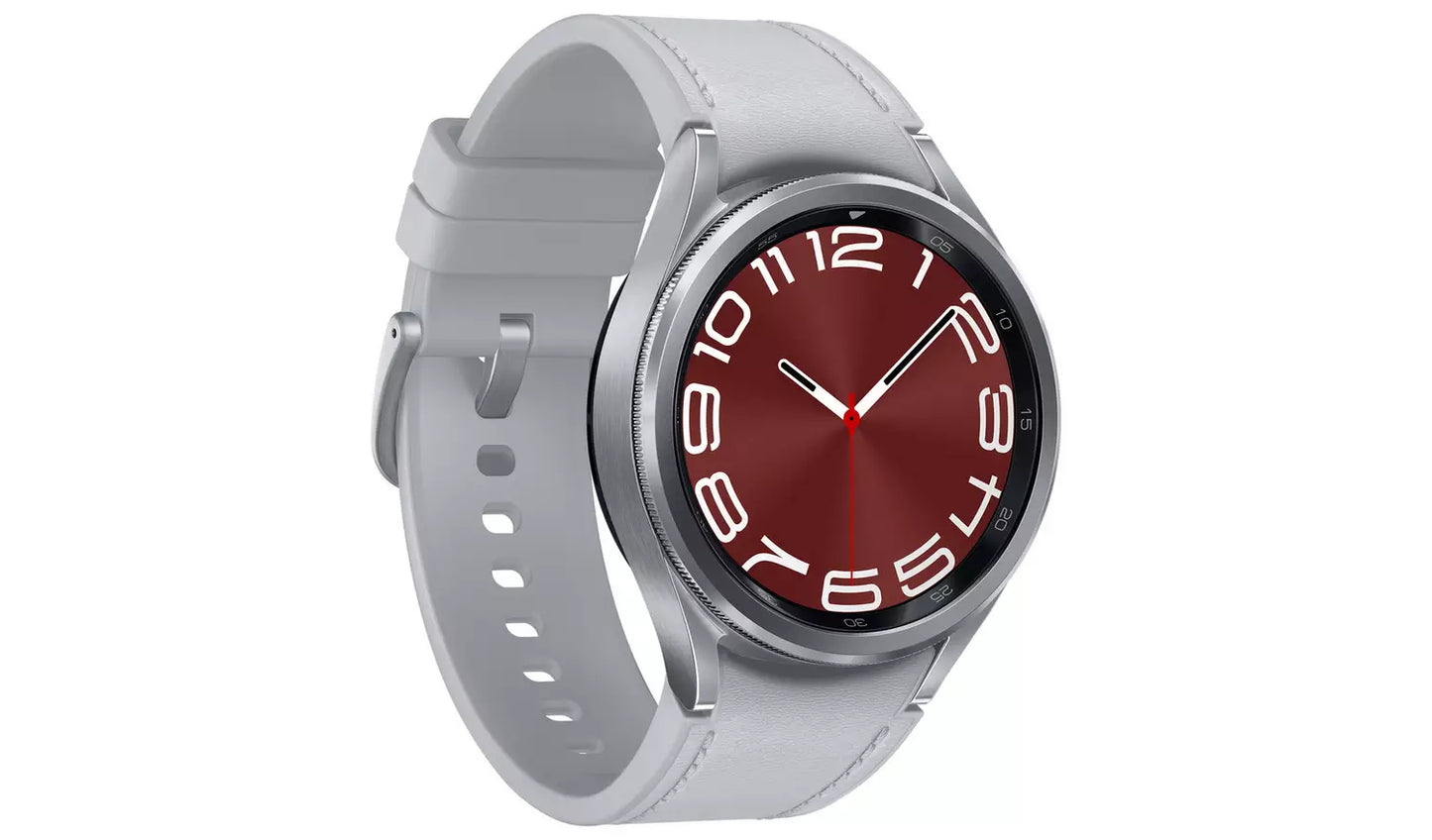 Samsung Galaxy Watch 6 Classic – 43mm Smartwatch, Silver (New) Samsung