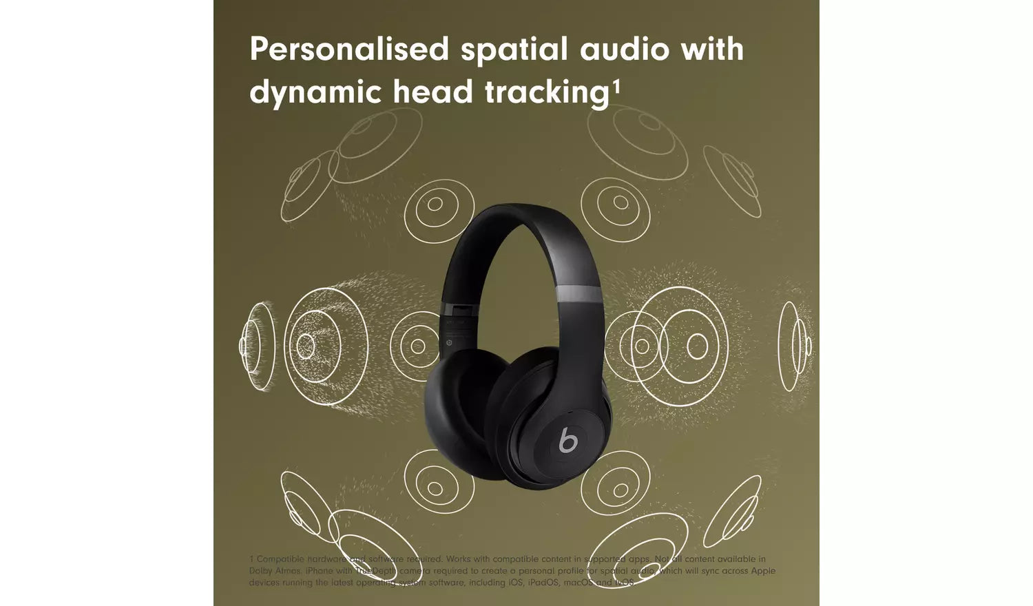 Beats Studio Pro ANC Over-Ear Wireless Headphones - Black (New) Beats