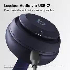 Beats Studio Pro ANC Over-Ear Wireless Headphones - Navy (Excellent Condition) Beats
