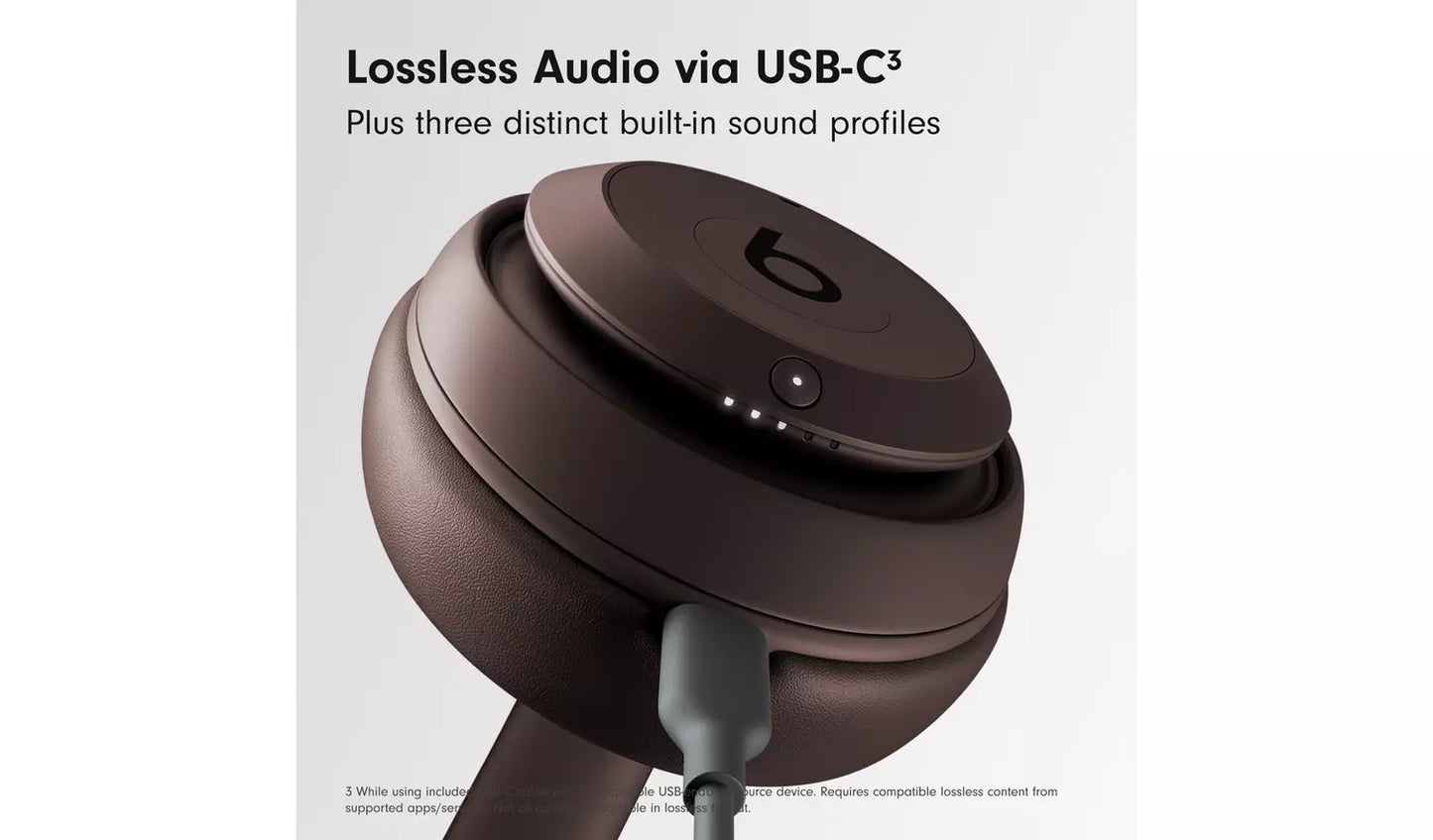 Beats Studio Pro ANC Over-Ear Wireless Headphones - Brown (Excellent Condition) Beats