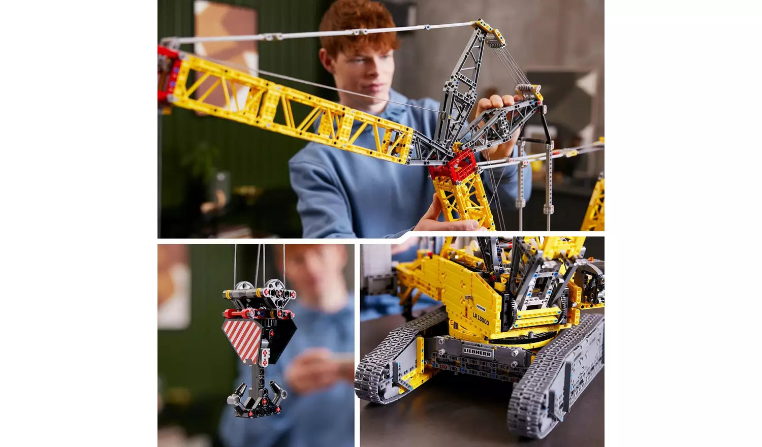 LEGO Technic Liebherr Crawler Crane LR 13000 Model Set | Ages 18+ | Model 42146 | NEW LEGO