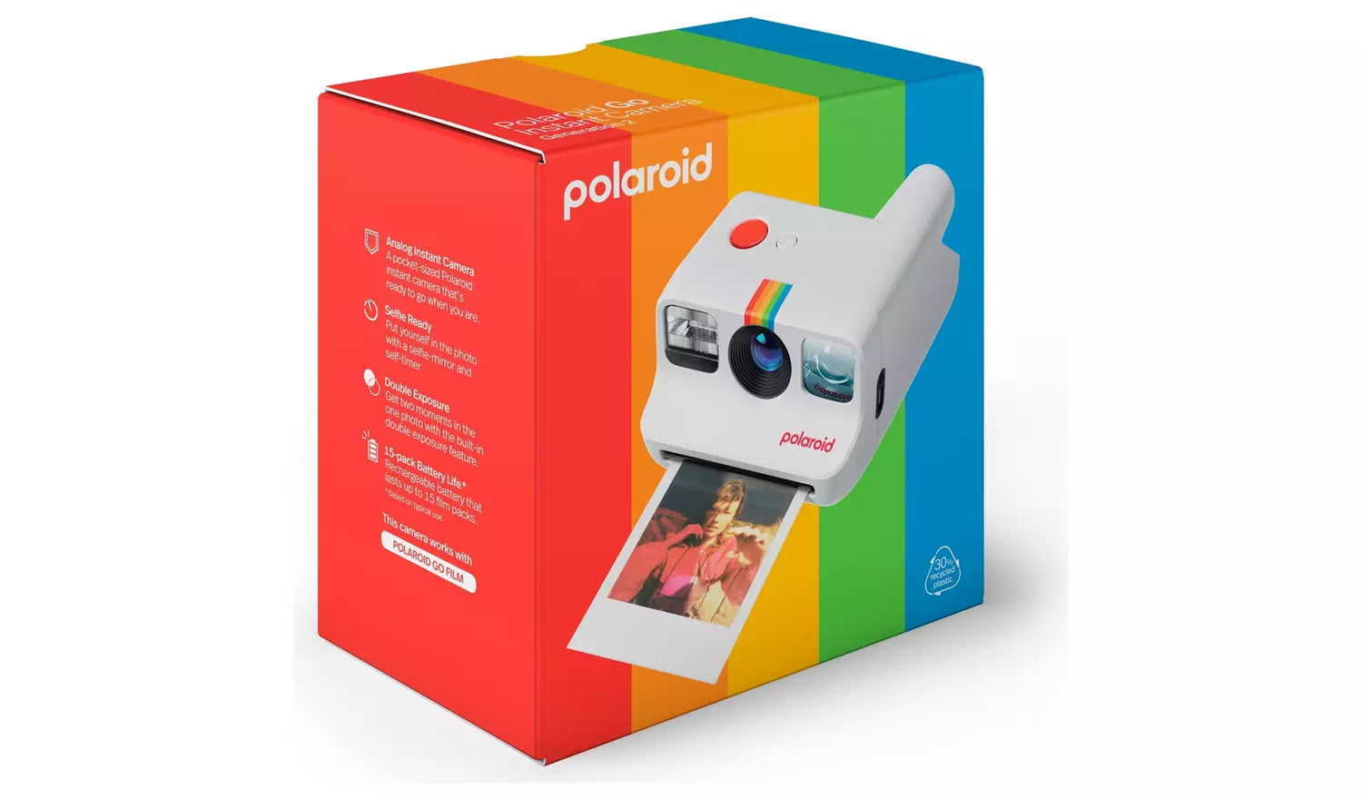 Polaroid Go Gen 2 Instant Camera – White Portable Mini Instant Camera (New) Polaroid