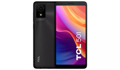 TCL 501 32GB Mobile Phone – Prime Black Unlocked Smartphone (New) TCL