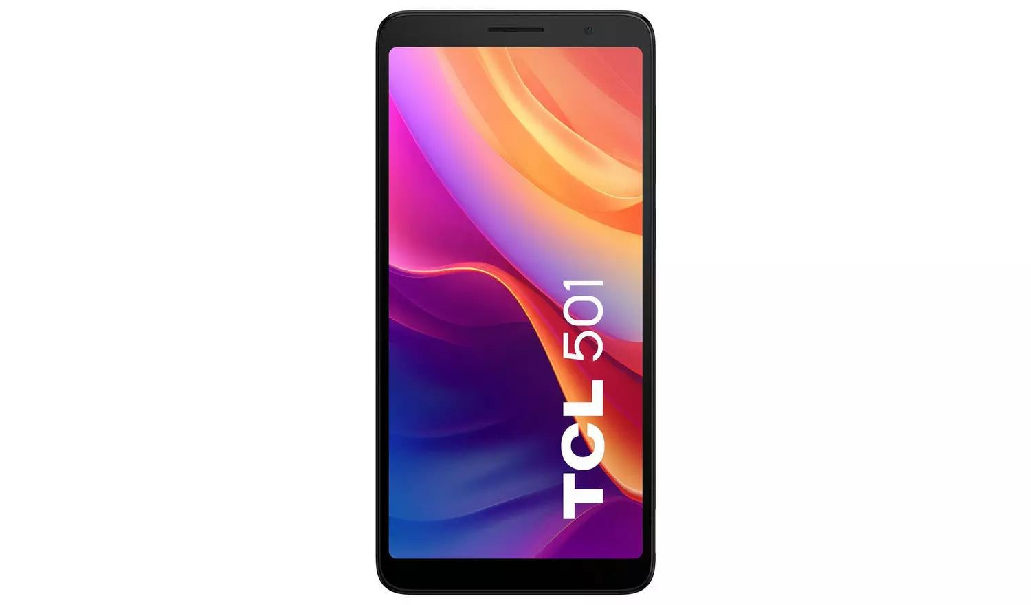 TCL 501 32GB Mobile Phone – Prime Black Unlocked Smartphone (New) TCL