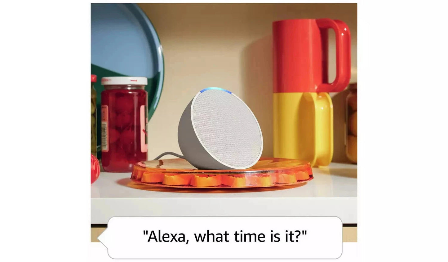 Amazon Echo Pop 2023 Smart Speaker with Alexa – Black - Funkifone