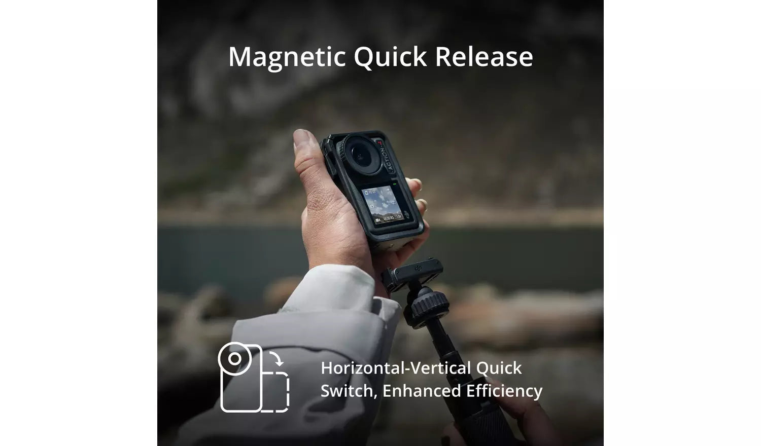 DJI Osmo Action 4 Adventure Combo Action Camera – Black (New) DJI